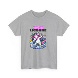 T Shirt Licorne Dab – Style Fun et Magique – Impression Premium – Coton Confortable – Tailles S à 3XL