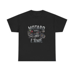 T Shirt Motard dans l'Âme –...