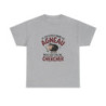 T shirt Humour  Animal Drôle Doux comme un Agneau – Unisexe – Blanc & Gris Tee Shirt