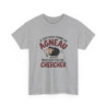 T shirt Humour  Animal Drôle Doux comme un Agneau – Unisexe – Blanc & Gris Tee Shirt
