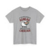 Tee shirt Humour Drôle Amusant Doux comme un Agneau – Unisexe – Blanc & Gris T shirt