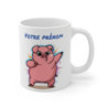 Mug Dab Cochon Personnalisable - Tasse Originale avec Prénom - Cadeau Fun et Unique - 325ml