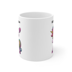 Mug  Licorne Dab - Tasse  Colorée Personnalisable - Cadeau Fantaisie et Original - 325ml