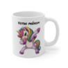 Mug  Licorne Dab - Tasse  Colorée Personnalisable - Cadeau Fantaisie et Original - 325ml