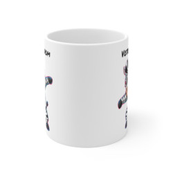 Mug Zèbre Dab Personnalisable - Tasse Originale et Fun - Cadeau Unique - 325ml