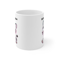 Mug Tigre Blanc Mignon - Tasse Céramique 325ml - Idée Cadeau Originale Personnalisable
