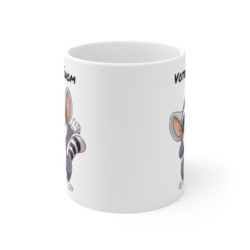 Mug Personnalisable Lémurien Mignon - Tasse Céramique 325ml - Cadeau Original