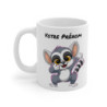 Mug Personnalisable Lémurien Mignon - Tasse Céramique 325ml - Cadeau Original