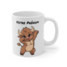 Mug Personnalisable Taureau Dab - Tasse en Céramique 325ml - Cadeau Fun et Original