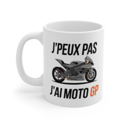 Mug "J'Peux Pas, J'ai Moto...