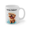 Mug Chien Personnalisable Personnalisé Prénom - Tasse Céramique 325ml - Illustration Aquarelle Adorable