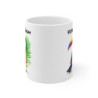 Mug Tasse Personnalisé Prénom Personnalisable Toucan Tropical - Design Exotique et Coloré pour enfants et adultes