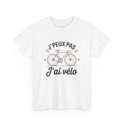 T shirt Cycliste "J'Peux...