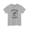 T shirt Femme "J'Peux Pas J'Ai Ski" - Style Hiver, Cadeau Skieuse tee shirt humour drôle