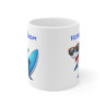 Mug Personnalisable Requin Cool –  Tasse Personnalisée Idée Cadeau Original et Fun avec Prénom – Tasse Céramique