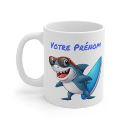 Mug Personnalisable Requin...