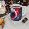 Mug Tasse Football – Design Dynamique Ballon de Foot – Idée Cadeau Sportif Original pour enfants et adultes