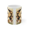 Mug Labrador Effet 3D - Tasse Chien Mur Cassé idée cadeau céramique pour enfants et adultes