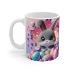 Mug Lapin de Pâques Effet...