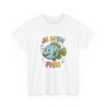 T-shirt Humour "Je M'en Fish" -  Idée Cadeau Fun et Original - Homme et Femme tee shirt