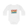 Body Bébé "Attention Papi, Mamie... J'arrive" - 100% Coton Blanc - 0 à 18 Mois idée cadeau nouveau né