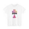 T shirt "En Mode Zen" – Pour Homme & Femme – Blanc ou Gris tee shirt yoga