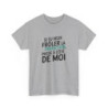 T shirt– "Si tu veux frôler la perfection, passe à côté de moi" – Blanc ou Gris – Tailles S à 3XL tee shirt humour