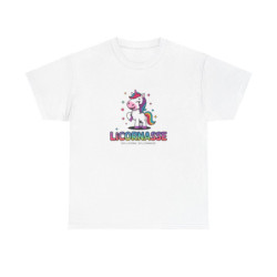 T shirt licorne femme drôle Licorne arc-en-ciel avec caractère  Tee shirt humoristique original  Cadeau fille, ado ou adulte