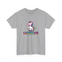 T shirt licorne femme drôle Licorne arc-en-ciel avec caractère  Tee shirt humoristique original  Cadeau fille, ado ou adulte