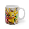 Mug Pikachu Électrique – Mur Fendu, Style 3D – Cadeau Fan Pokémon, Geek, Otaku – Tasse 330ml Céramique