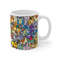 Mug Pokémon Sacha 151  Univers rétro gaming Cadeau geek, enfant, nostalgie années 90