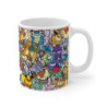 Mug Pokémon Sacha 151  Univers rétro gaming Cadeau geek, enfant, nostalgie années 90