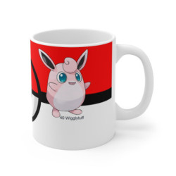 Mug Tasse Pokémon Rondoudou Grodoudou Mélodie Rose – Duo Musical Mignon