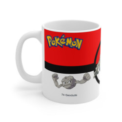 Mug Tasse Pokémon Grolem évolution – Trio Minéral 💪🪨