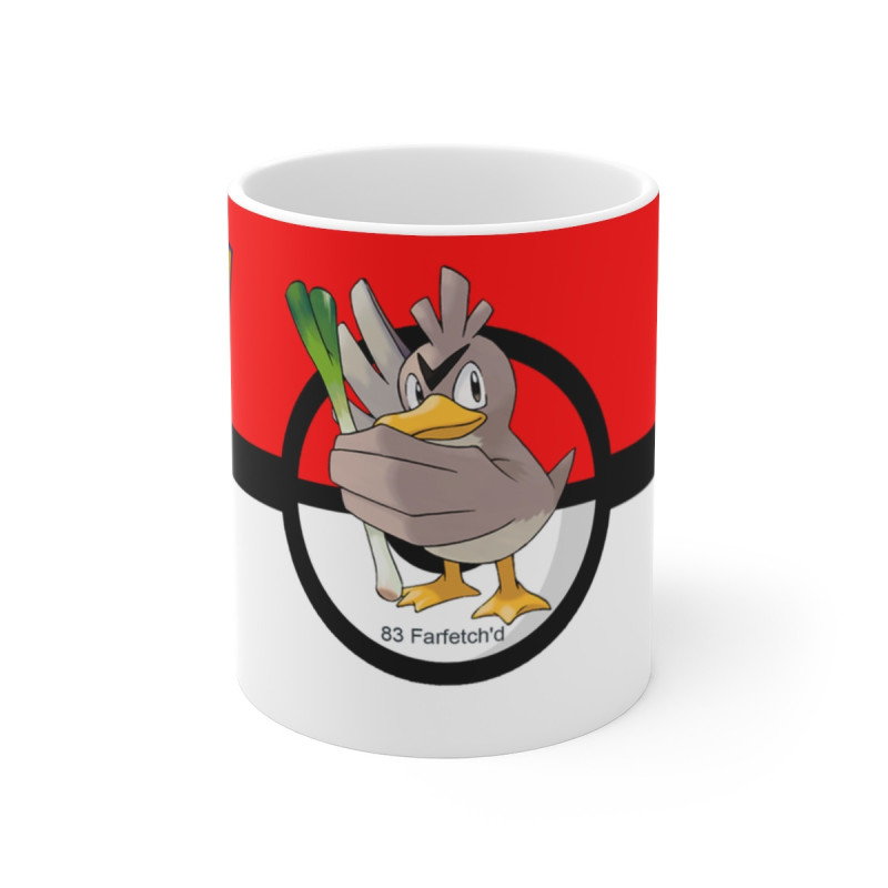 Mug Tasse Pokémon Carnarticho Canard Samurai 🦆🥷