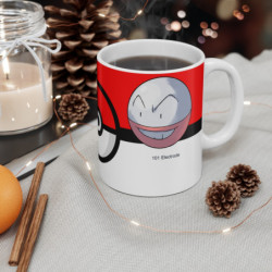Mug Tasse voltorbe évolution Pokémon – Pour les matins qui démarrent à 1000 volts ⚡☕
