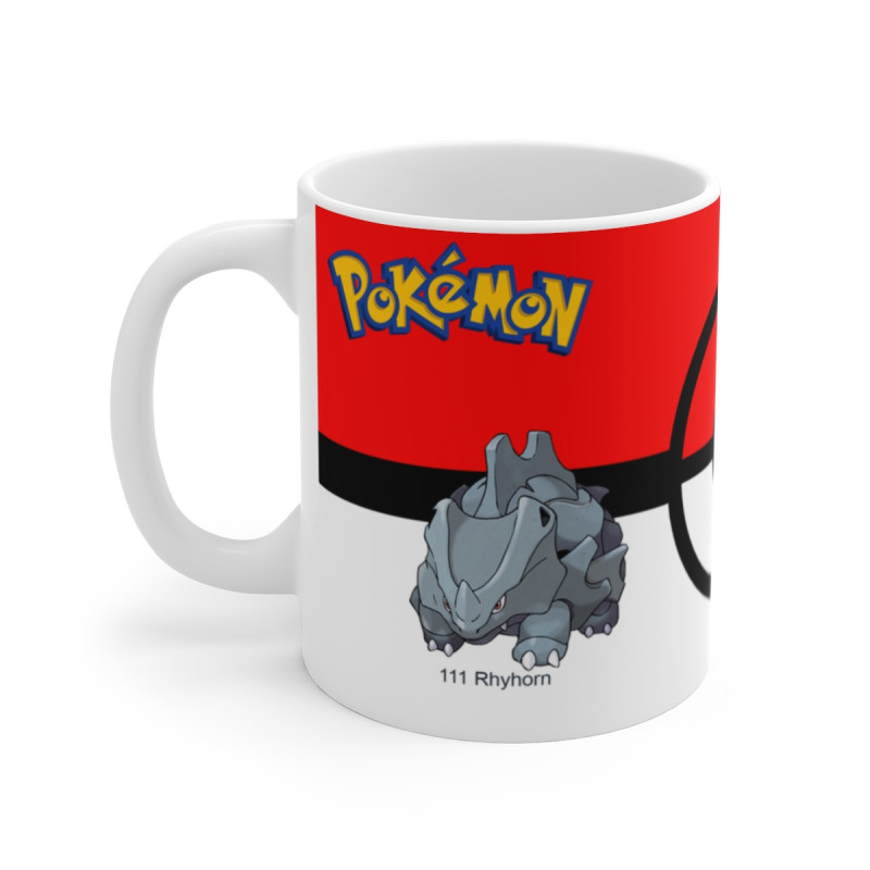 Mug Tasse Pokémon Rhinoféros évolution 151 – Pour les matins sans détour