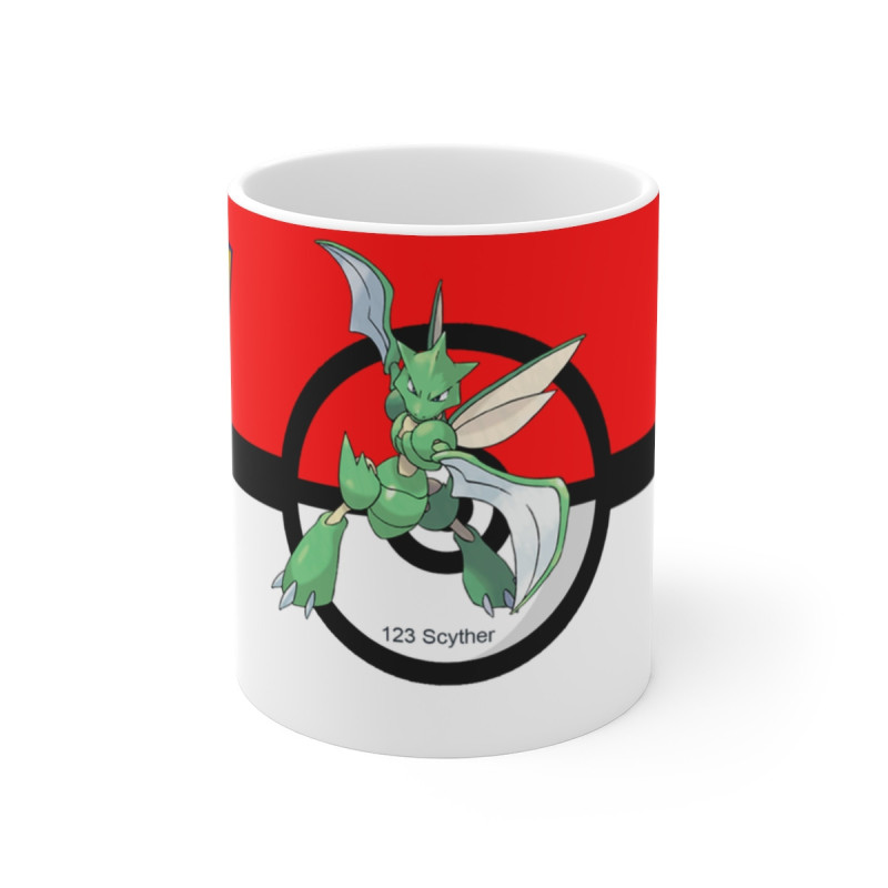 Mug Tasse Pokémon Insecateur  – Tranchant, vitesse & esprit nature