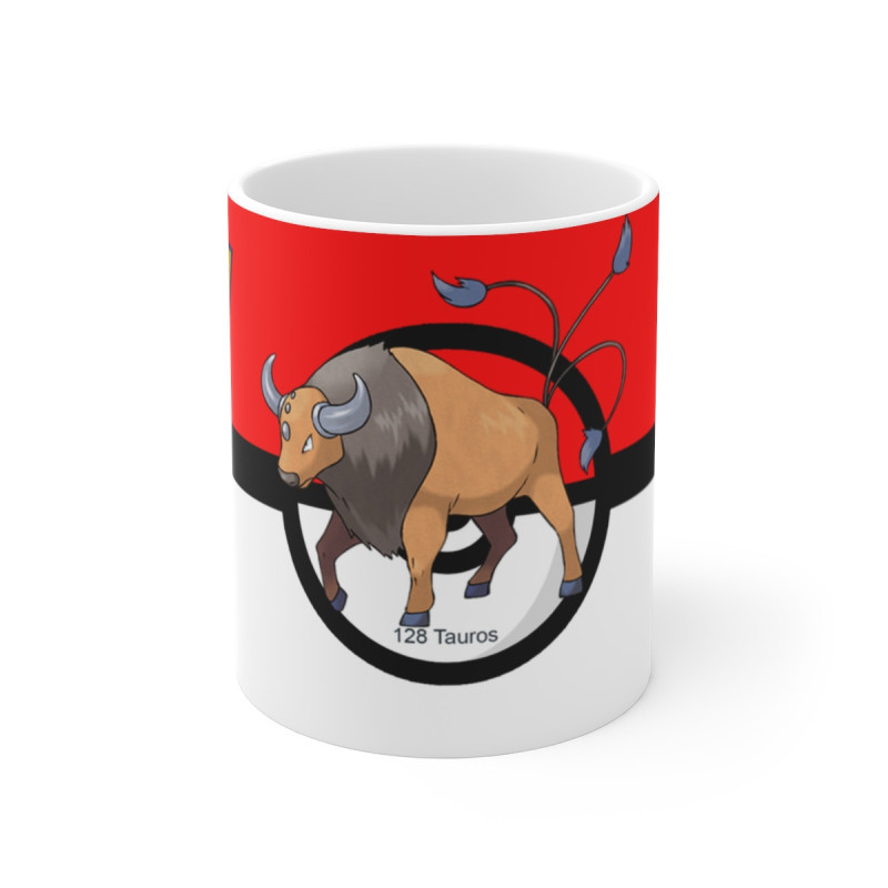 Mug Tasse Pokémon Tauros– Énergie brute & esprit indomptable