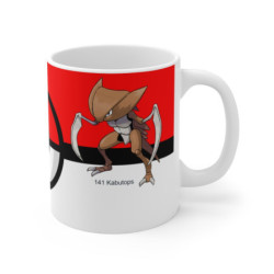 Mug Tasse Pokémon Kabuto kabutops  – Fossile en embuscade