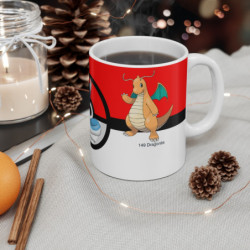 Mug Tasse Pokémon Dracolosse Evolution – Élégance, pouvoir et légende