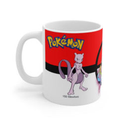 Mug Tasse Mewtwo X et Y Pokémon – Éveil mental & puissance ultime