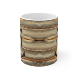 Mug Tasse Camargue Authentique – L’âme du Sud sur bois vieilli
