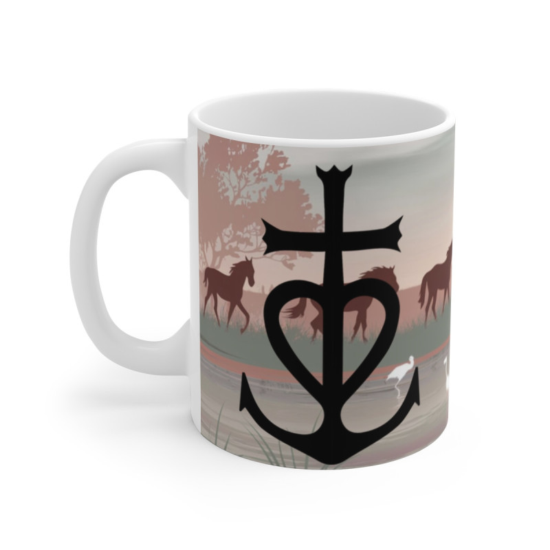 Mug Tasse  “Esprit Camargue Sauvage” – L’évasion à chaque gorgée Sud