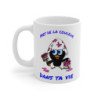 Mug Tasse Calimero Met de la couleur dans ta vie Bleu – Idée cadeau rebelle et positif !