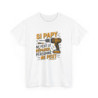 T-shirt “Si Papy ne peut le réparer, personne ne peut” – Cadeau humour bricolage pour super grand-père