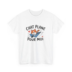 T-shirt "Chat plane pour...