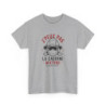 T-shirt pompier – “J’peux pas, la caserne m’attend” – Idée cadeau originale tee shirt amusant