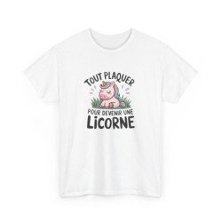 T-shirt “Tout plaquer pour...