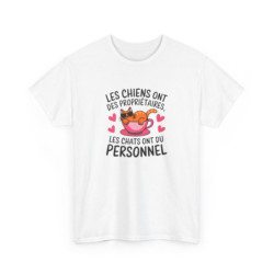T-shirt “Les chats ont du...